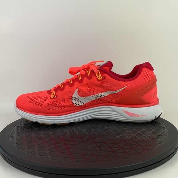 Nike Lunarglide+ 5 Mango Athletic Running Shoes 599395-601 Women's Size 9.5 - Picture 9 of 12